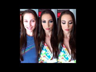porn actresses before and after makeup part 1
